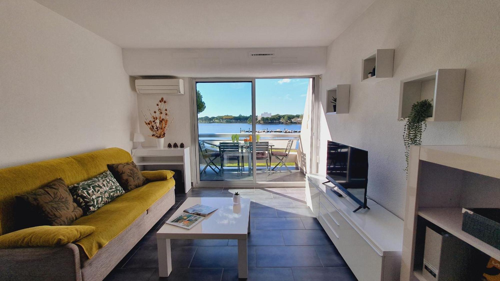 L'Olympe Vue Lac Parking Clim Wifi - Rossiconciergerie - Linge Inclus La Grande-Motte Eksteriør billede