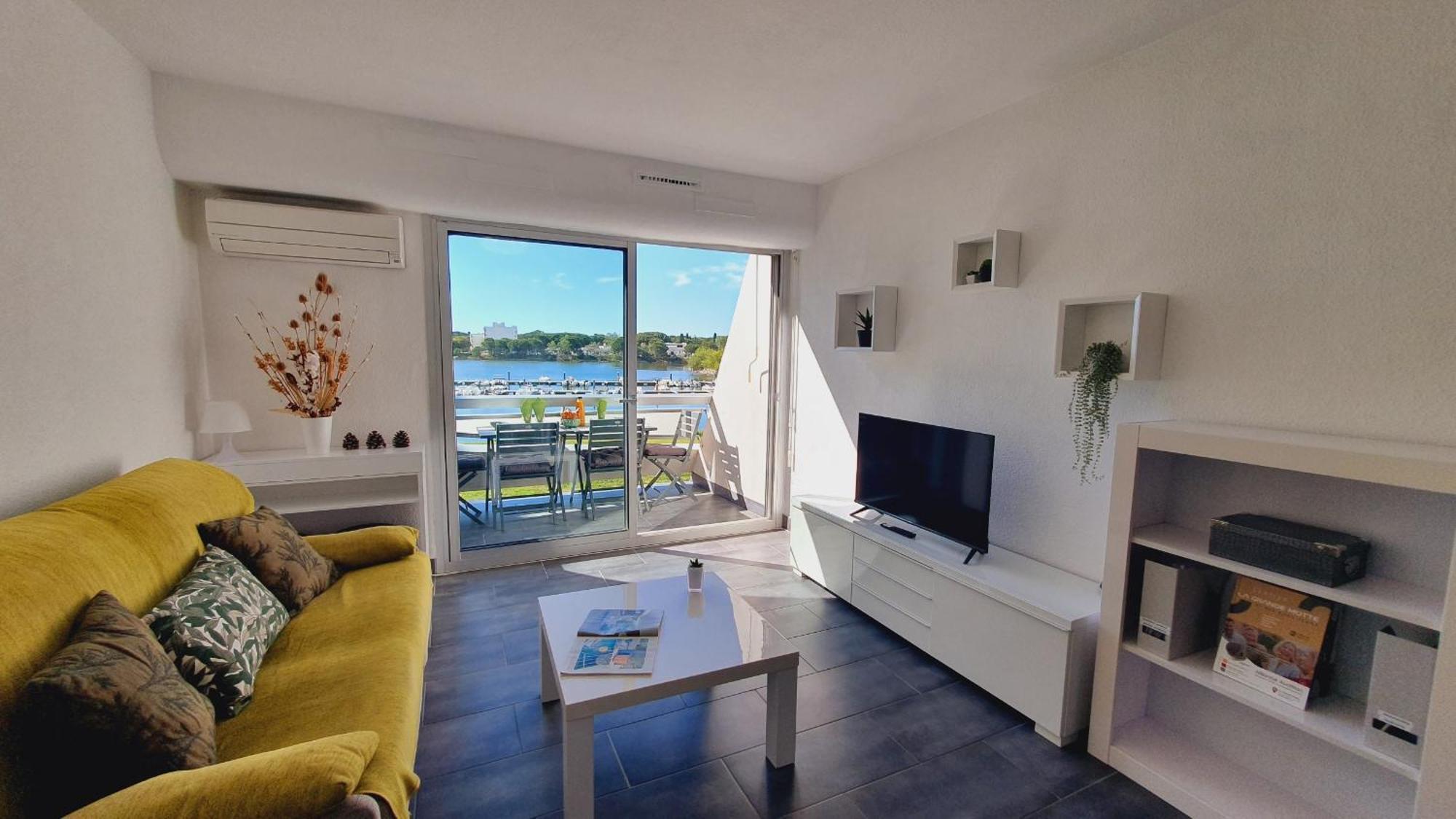 L'Olympe Vue Lac Parking Clim Wifi - Rossiconciergerie - Linge Inclus La Grande-Motte Eksteriør billede