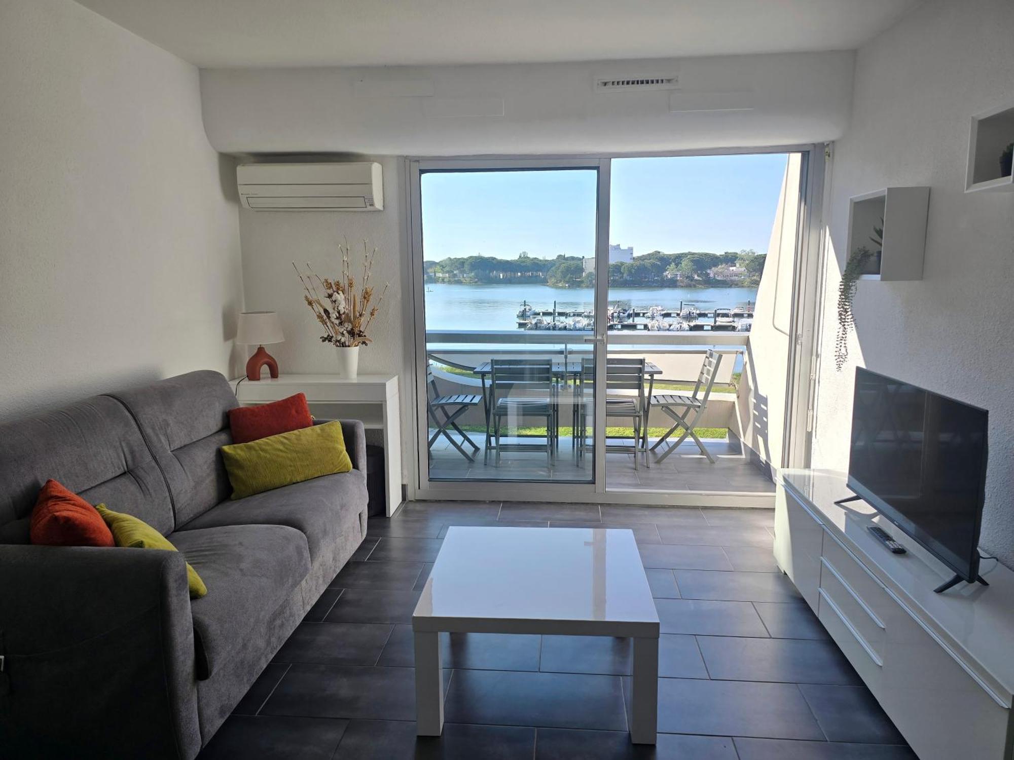 L'Olympe Vue Lac Parking Clim Wifi - Rossiconciergerie - Linge Inclus La Grande-Motte Eksteriør billede