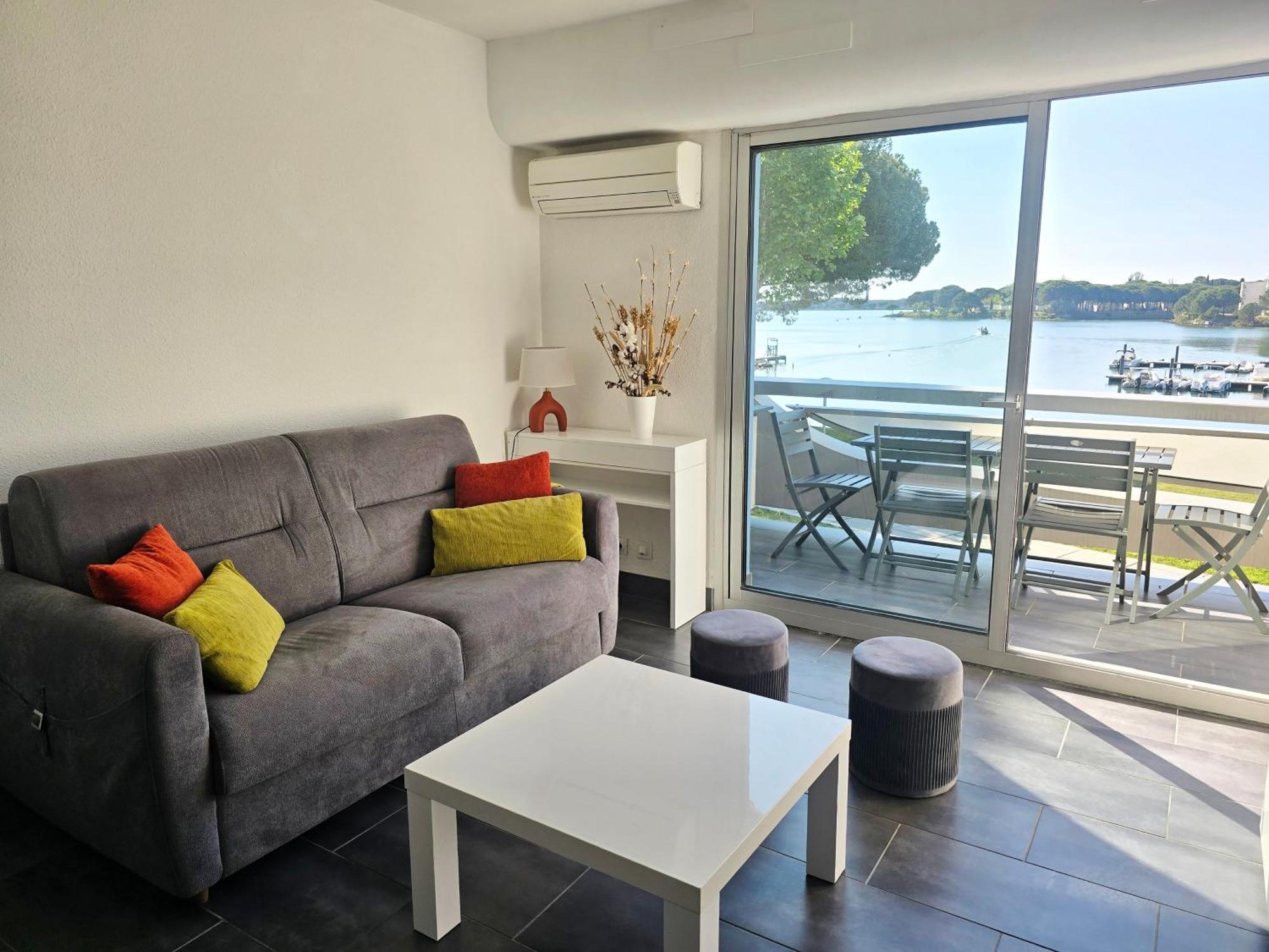 L'Olympe Vue Lac Parking Clim Wifi - Rossiconciergerie - Linge Inclus La Grande-Motte Eksteriør billede